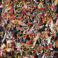 Polansky Art - Acrylic Painting
 #56, Gataca, 2008, acrylic on board, 70 x 90 cm. 