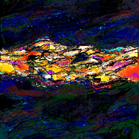 Polansky Art Digitalart - Sunset, 2004, (PDA Sony Clie)